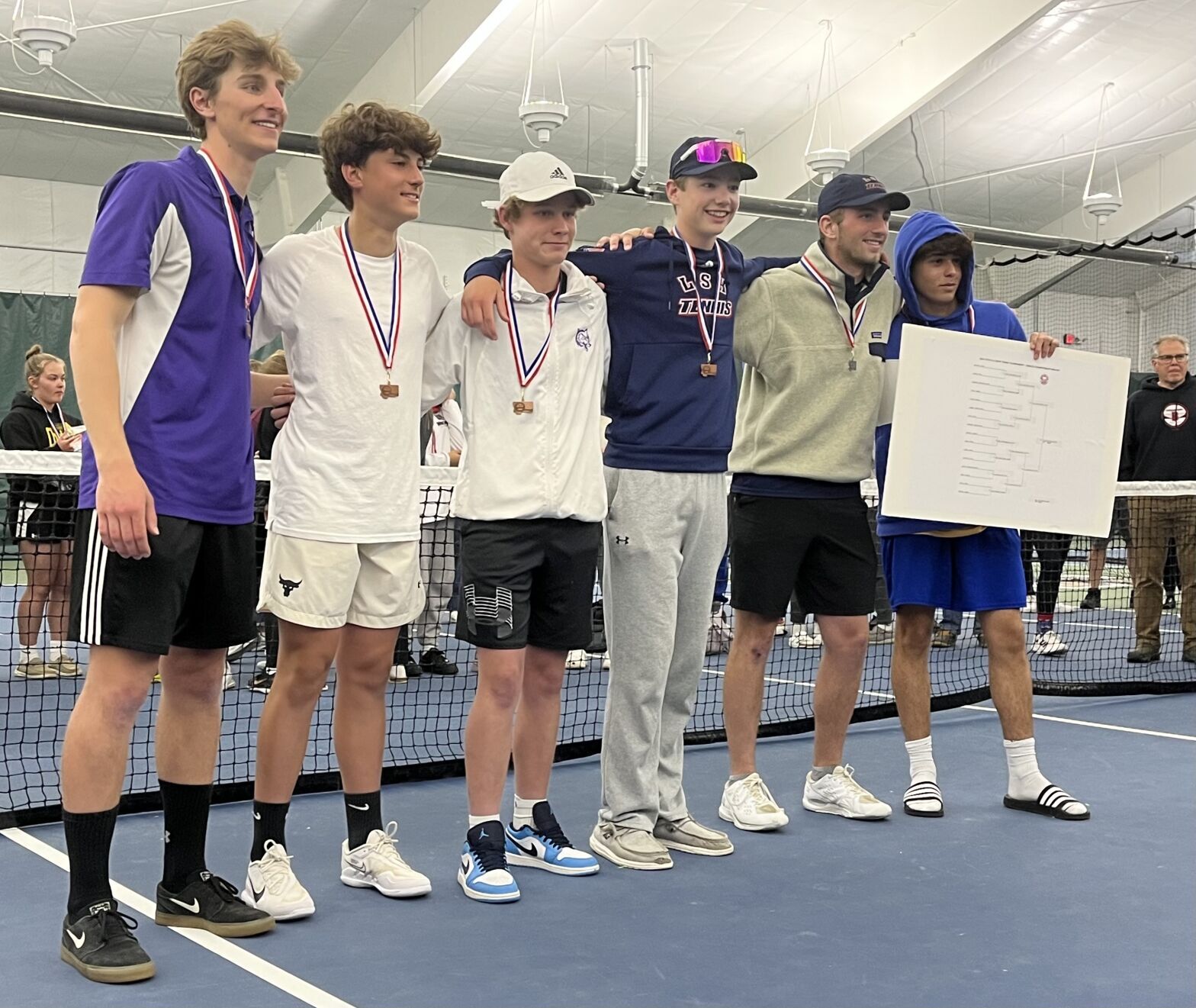 State BC boys singles placers